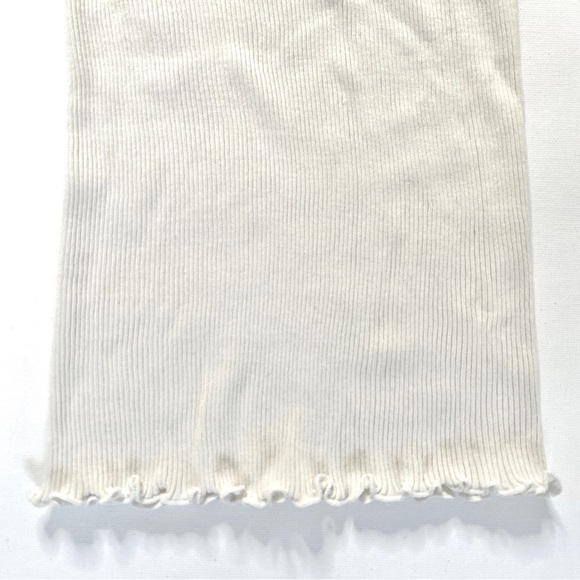 Rosemunde silk cotton lace ribbed tank top - Picture 10 of 10